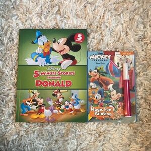Disney/Mickey Bundle Story Book and Magic pen painting